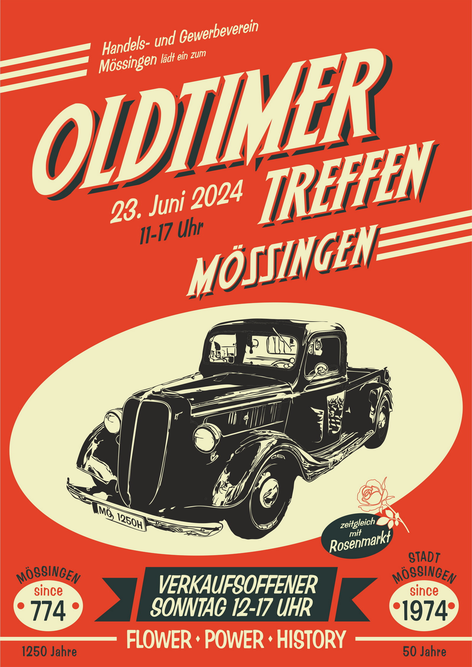 Plakat Oldtimer-Treffen